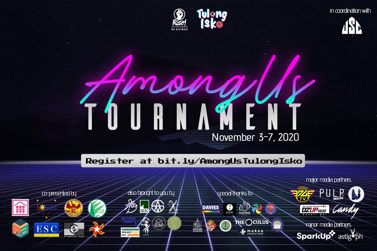 Are you good at fooling your crewmates? Or are you good at guessing who among you is the impostor?

It’s almost d-day for our Among Us Tournament. Here are the mechanics, prizes and schedule of the game!