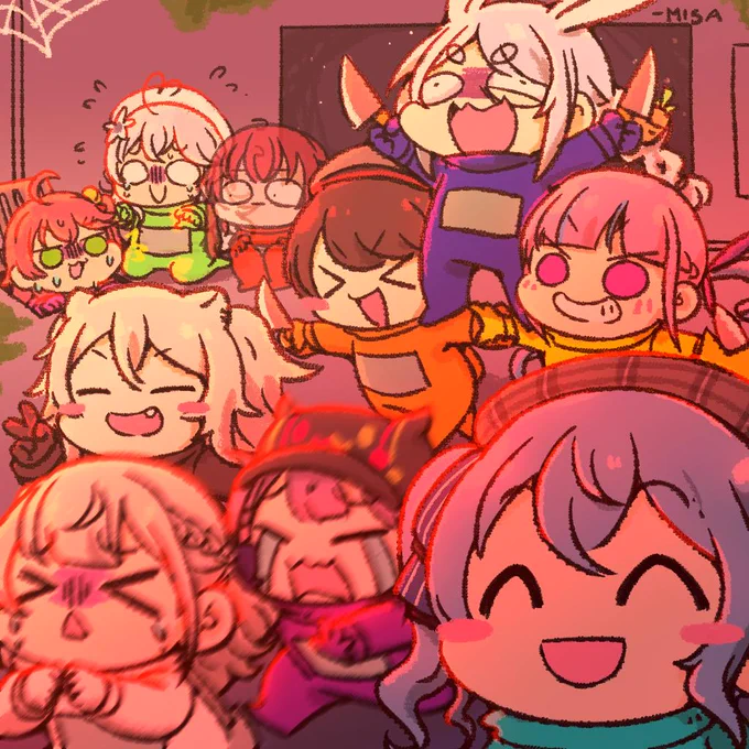 カオスしか言えねーwww
#ししらーと
#miko_Art
#ぺこらーと
#TOWART
#ノエラート
#あくあーと
#プロテインザスバル
#マリンのお宝
#らみあ〜と
#雑ホロAmongUs 