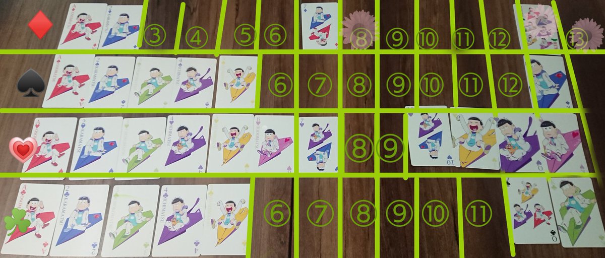 Majita 交換 おそ松さん トランプ コースター スタンプラリー 成田アニメデッキ ジョイポリス 所沢 おそ松 カラ松 チョロ松 一松 十四松 トド松 譲 画像1 クローバー3 4 Q K ハートj Q 長兄 色 パーカー 水陸 求 画像2 空欄カード ハート8 末 9 Majita 交換 おそ松さん トランプ コースター スタンプラリー 成田アニメデッキ ジョイポリス 所沢 おそ松 カラ松 チョロ松 一松 十四松 トド松 譲 画像1 クローバー3 4 Q K ハートj Q 長兄 色 パーカー 水陸 求 画像2 空欄カード ハート8 末 9