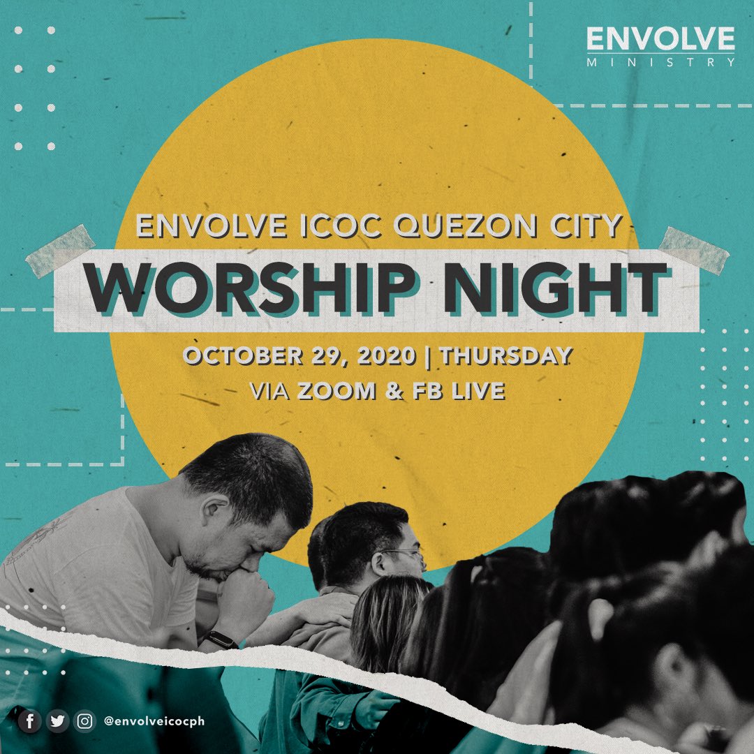 envolveicocph's tweet photo. Do words fail to express what youβre feeling? π€§
Cry your heart out to God when you join the Envolve ICOC QC Sessions tomorrow at 7:30pm on Zoom and FB Live.
Donβt miss out on this awesome night of worship! ππ»
#ENVOLVEPH #ICOCPhilippines #ICOC #EnvolveMeets https://t.co/nibbKPMrqK