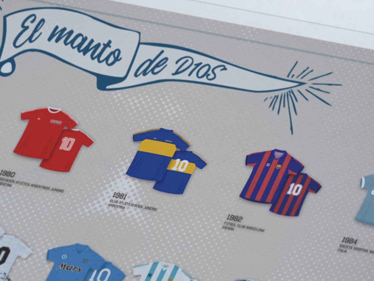 Se Viene el cumpleaños 60 del Diego (30/10) y creamos este póster conmemorativo.

<a href="/cabezamartini/">Diego Martini Lemos</a> <a href="/SebaChittadini/">Sebastián Chittadini</a> <a href="/maradona/">ludovico</a>
#Futbol #soccer #football #diseño #design #poster #Maradona #Diego #Eldiego #pelusa #10 #lamanodedios #handofgod #Argentina #Afa #Uruguay
