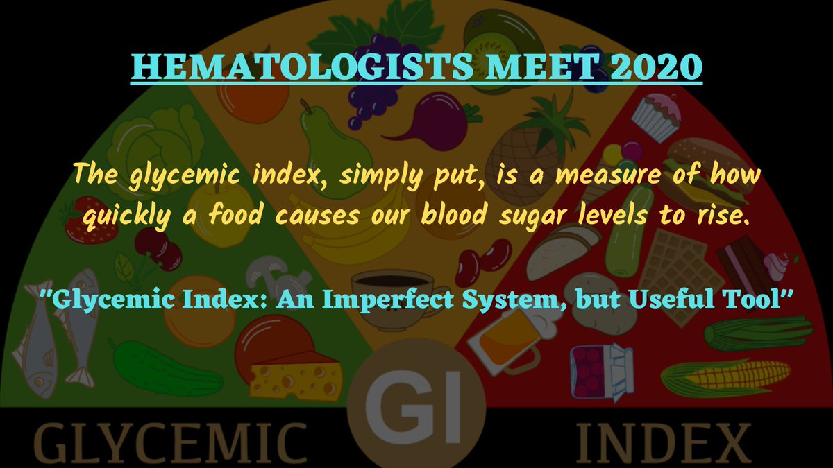 DavisRebbeca121's tweet image. The measure ranks #Food on a scale of 0 to 100. Foods with a #HighGlycemicIndex are quickly #Digested and #Absorbed, causing a rapid #Rise in #BloodSugar. These foods that rank high on the GI scale are often but not always high in processed #Carbohydrates and #sugar
#Hematology