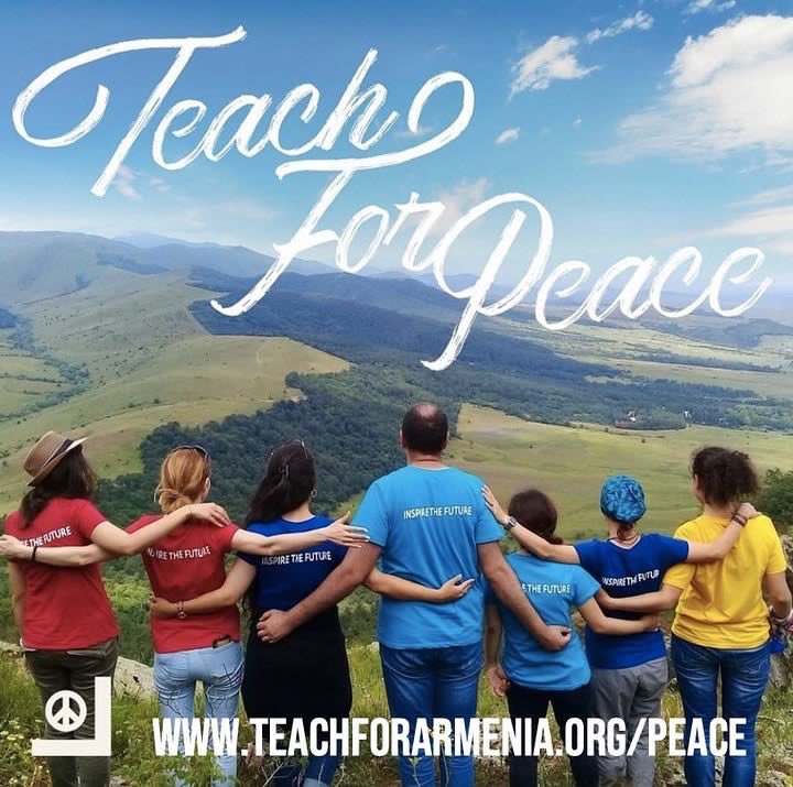 Teach4Nigeria's tweet photo. @TeachForArmenia believes that today’s learners must be taught to have pride in their heritage, respect for other cultures, and dignity for all human life.
How can we #TeachForPeace?
#GC2020 #TeachForAll #PeaceForAll
Learn More: https://t.co/MIG0ejZxQt https://t.co/ogEztyHNA0