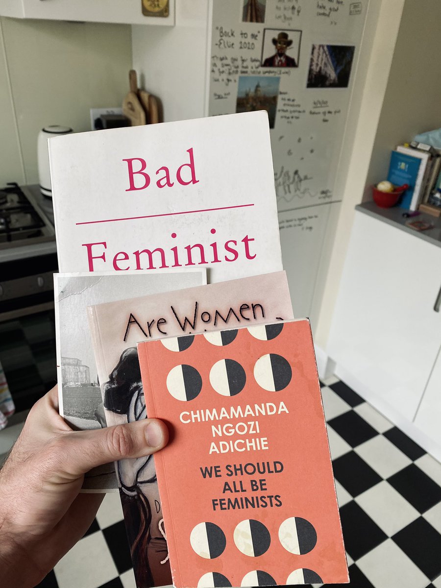 November reading list supplied by <a href="/clare_dooley/">Clare Lucas</a> (just got to smash the final 300 pages of Anna Karenina in the next 3 days 🤪) #Feminism
