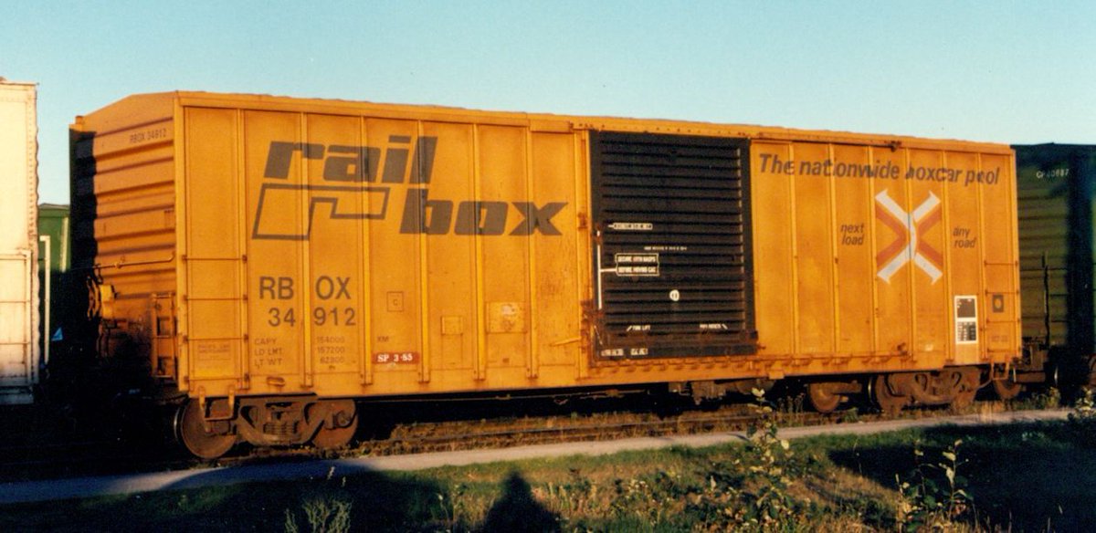 RBOX. Rail freight container