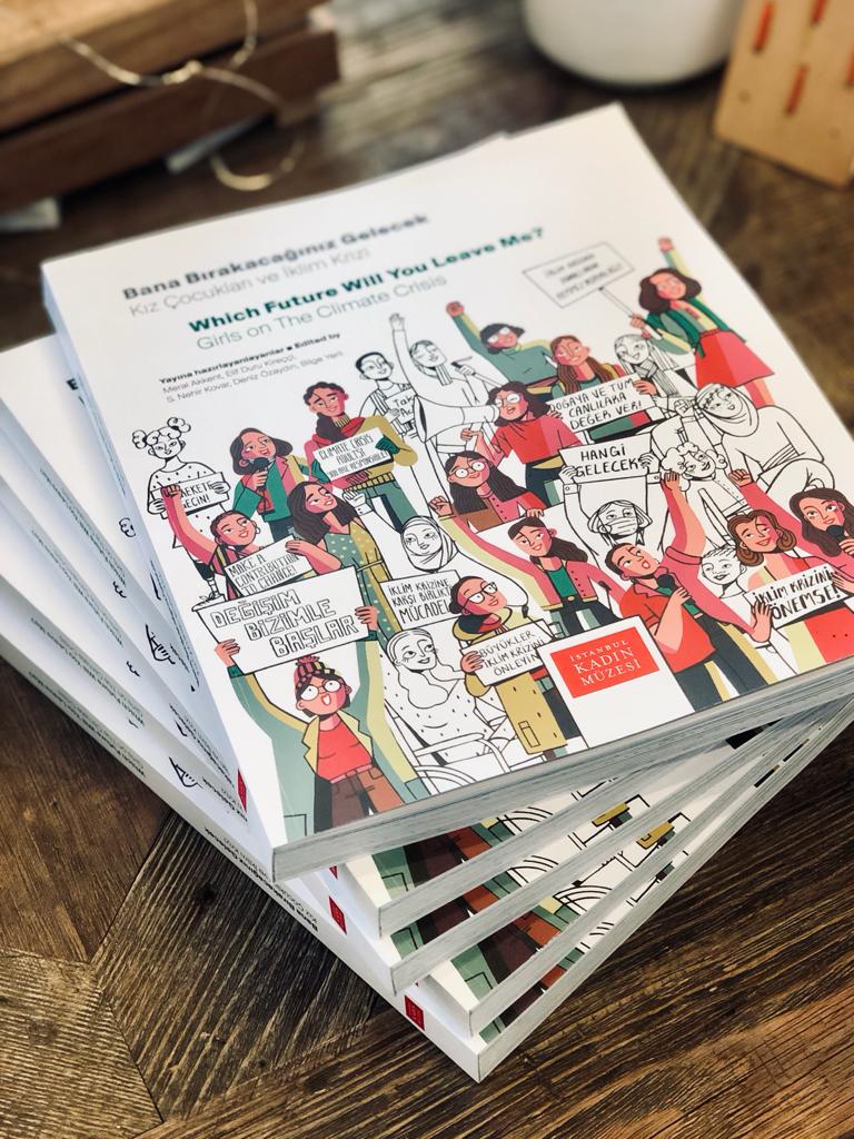 "Bana Bırakacağınız Gelecek - Kız çocukları ve iklim krizi" kitabına Cook Book, Zihni Müzik, Dip Sahaf, Outro Music Store, Penguen Kitabevi, 6:45 Kitabevi, Güzel Kelimeler Dükkanı ve Moda Mahalle Muhtarlığından ulaşılabilir.

Sergiyi ziyaret etmek için: 
istanbulkadinmuzesi.org/banabirakacagi…