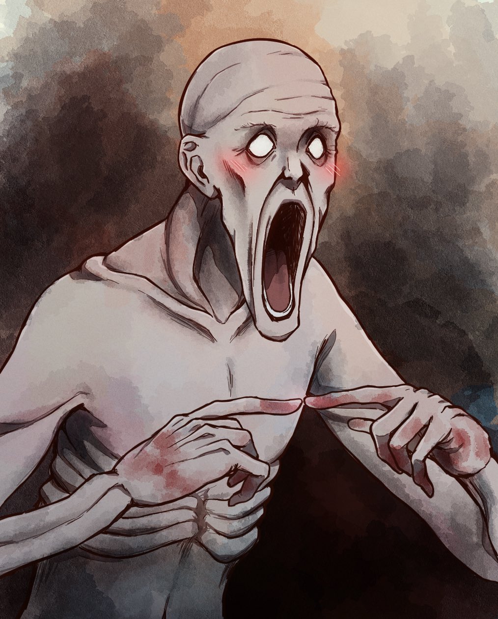 Scp 096 shy guy ( cute, really?)