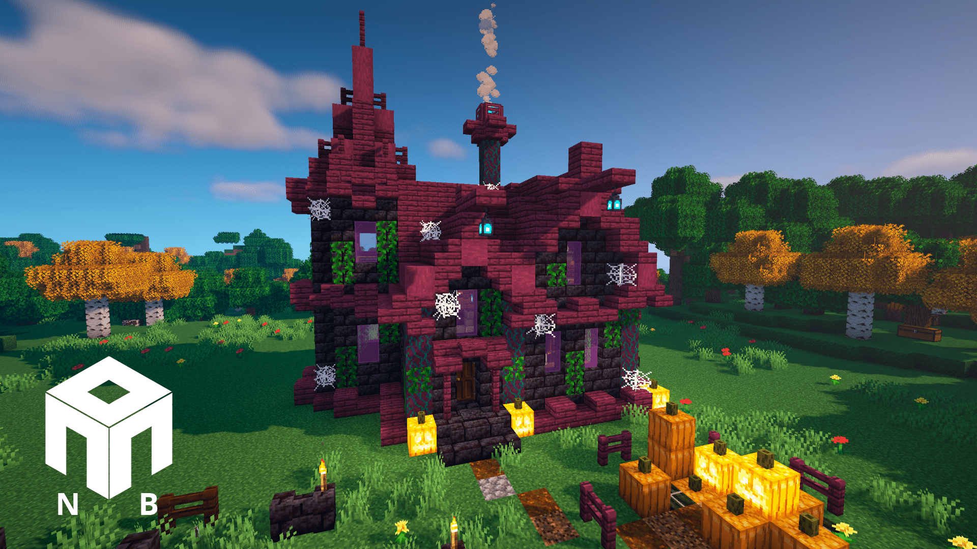 Naga Build on Twitter "Halloween House Survival House in Minecraft