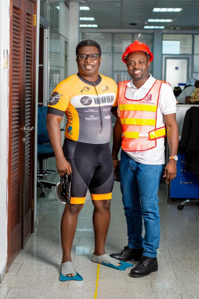 VanguardGH's tweet photo. As part of customer service week at Vanguard Assurance, the team celebrated career day. This is to commemorate and show appreciation to all our customers from different professional backgrounds. #wealwaysstandbyyou #customerserviceweek https://t.co/LwZZQU6EF5