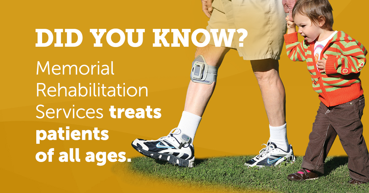 See everything Memorial's Rehab Services have to offer at ortho-neurocenter.com/therapy-servic….