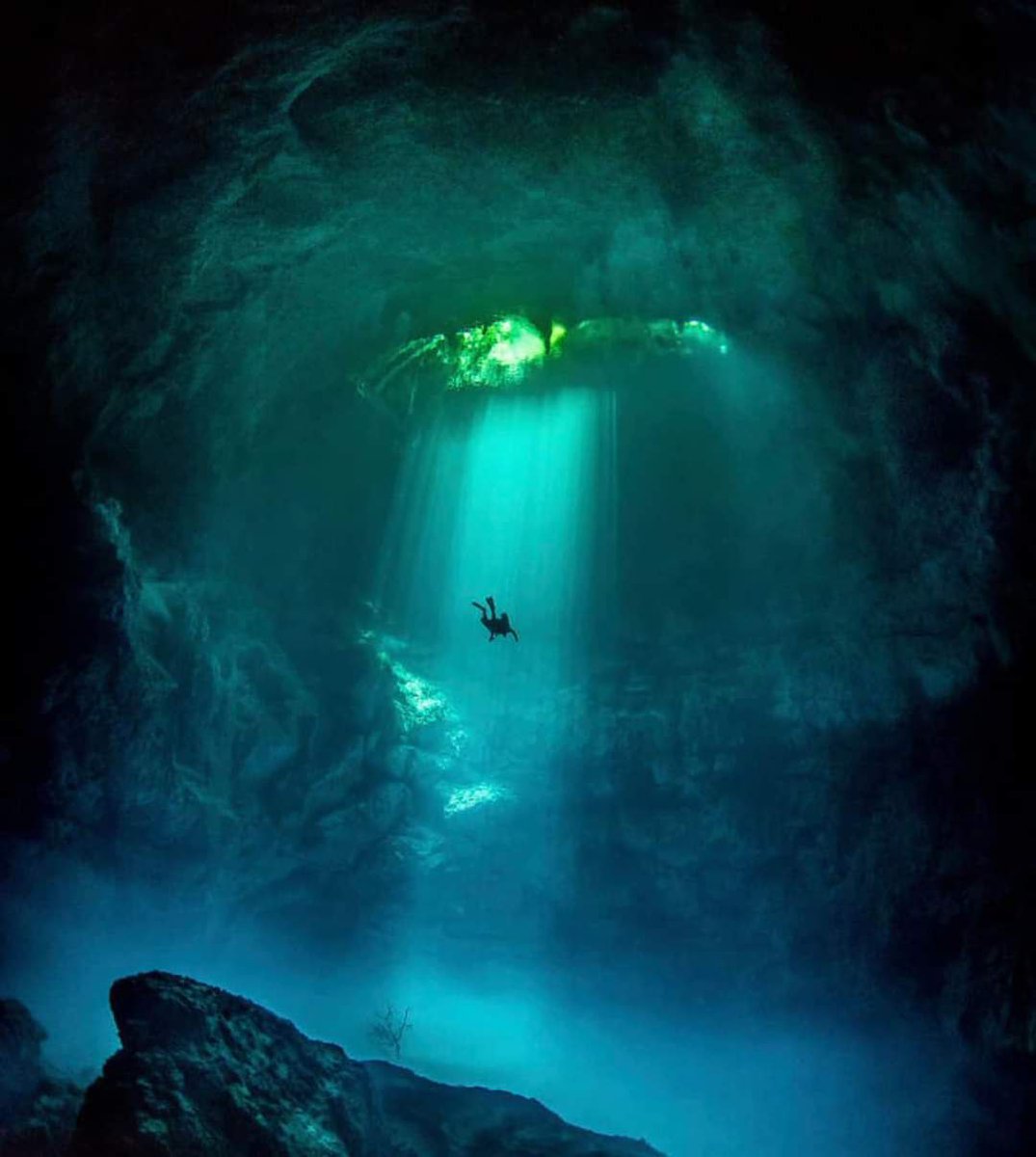 ranacoedu's tweet photo. Cenote El Pit, Mexico. Kedalaman 40 meter
Sumber: @channelpelik
#ranacoshare #ranaco https://t.co/9rHJ1sOn1V