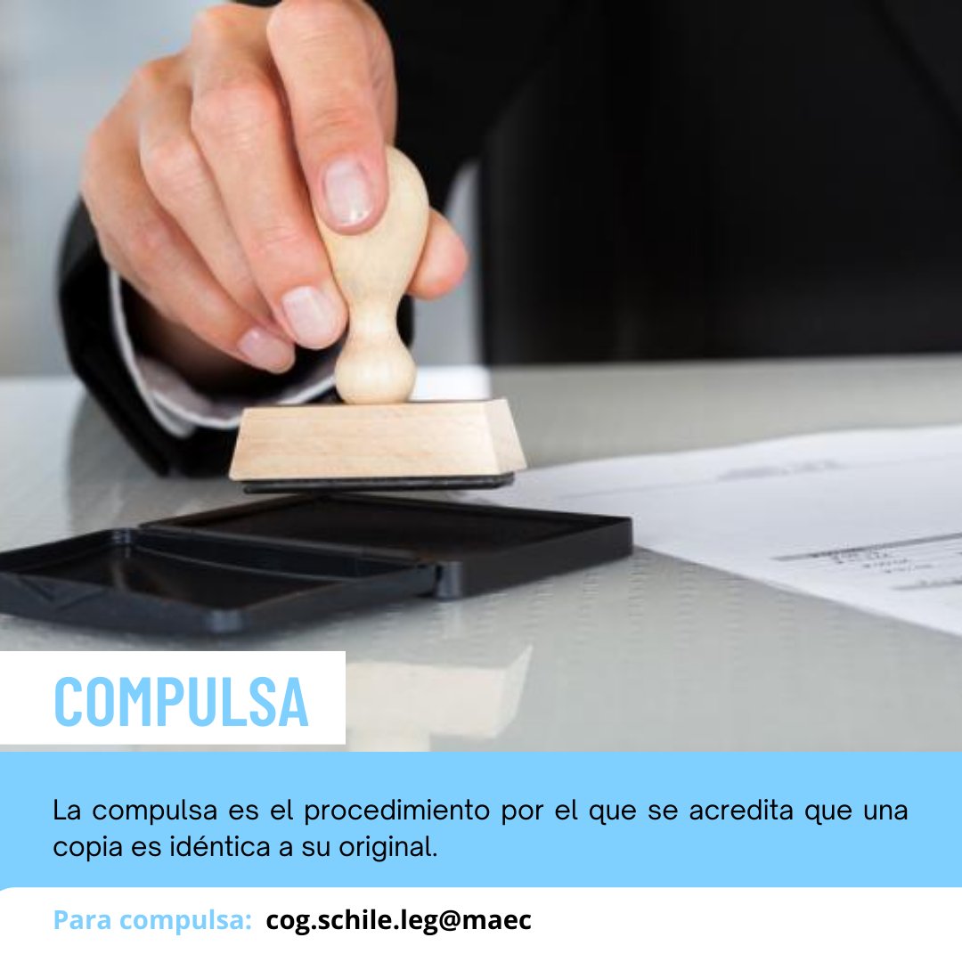 ConEspSantiago's tweet photo. ¿Qué es la #compulsa de documentos? ⤵️
Más info➡️ https://t.co/2zBdwfYqbR https://t.co/WUTd0x5eO6