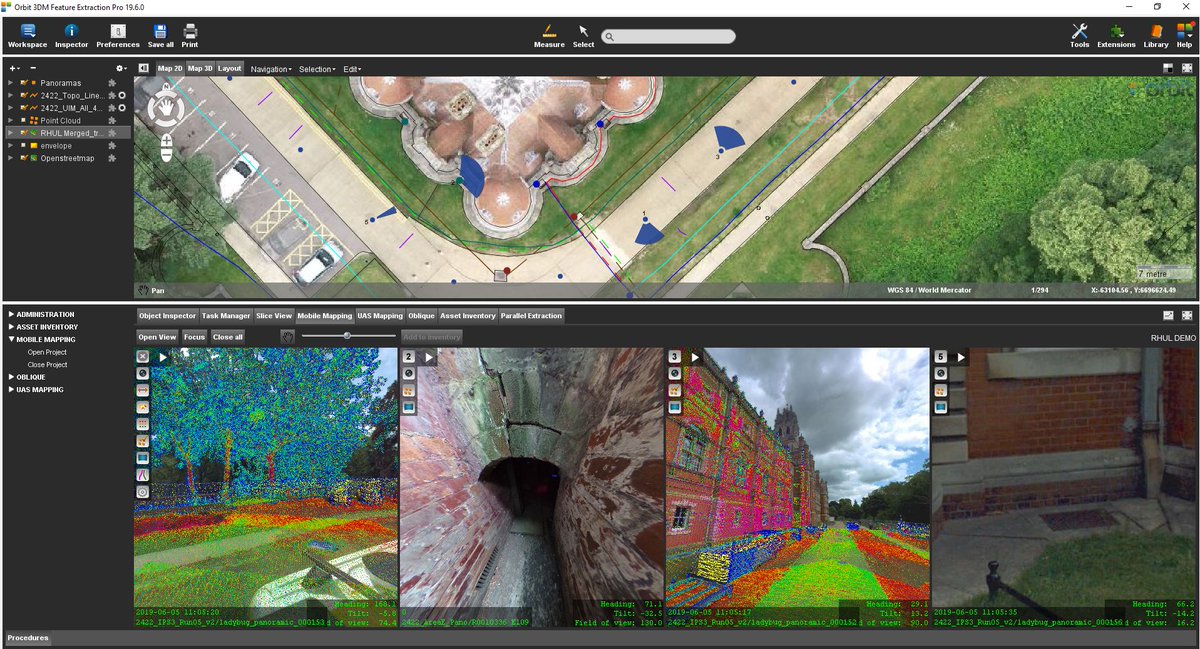 The Estates Team at <a href="/RoyalHolloway/">Royal Holloway</a> has numerous infrastructure &amp; improvement projects underway. <a href="/LandScopeUK/">LandScope Engineering</a> created a #digitaltwin to provide a single view of all survey data to improve collaboration: bit.ly/2J9zm8b
