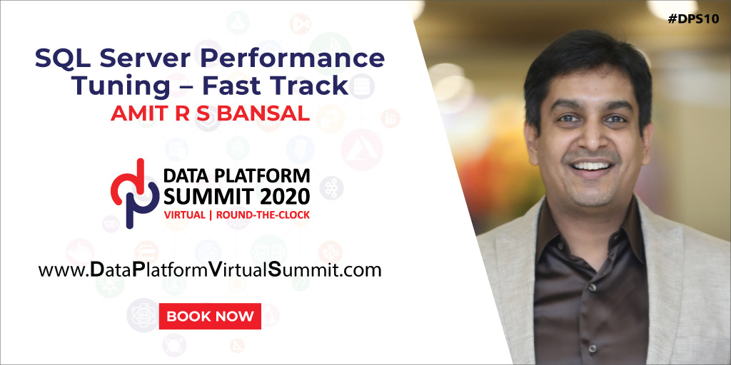 SQLServerGeeks's tweet image. Serious about #SQLServerPerformance ? Join the Master 'Amit Bansal'
LIVE + RECORDINGS
Get 50% OFF with DPS50
Classes: bit.ly/dps2020_classes
Summit: bit.ly/dps_2020
Pls RT
#DPS10 #DPS2020