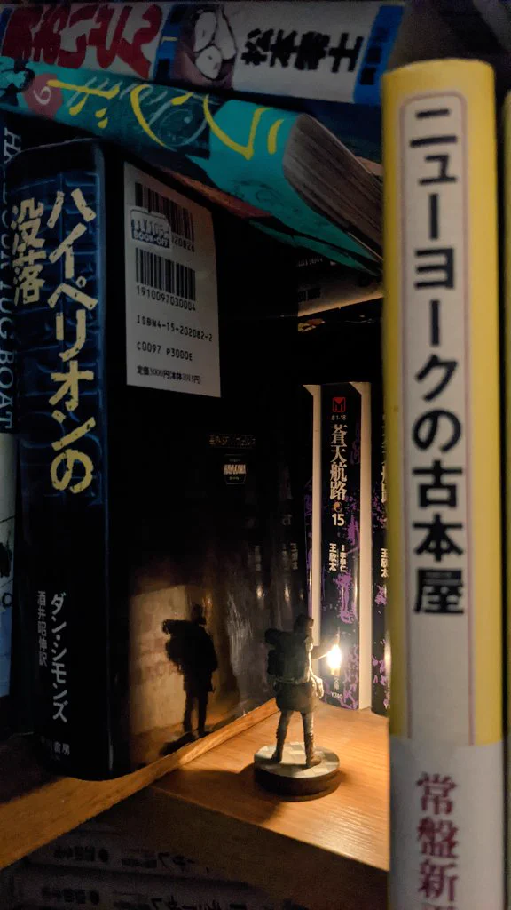探検家フィギュアを色々なところに置いて撮ると？大冒険の予感しかない！