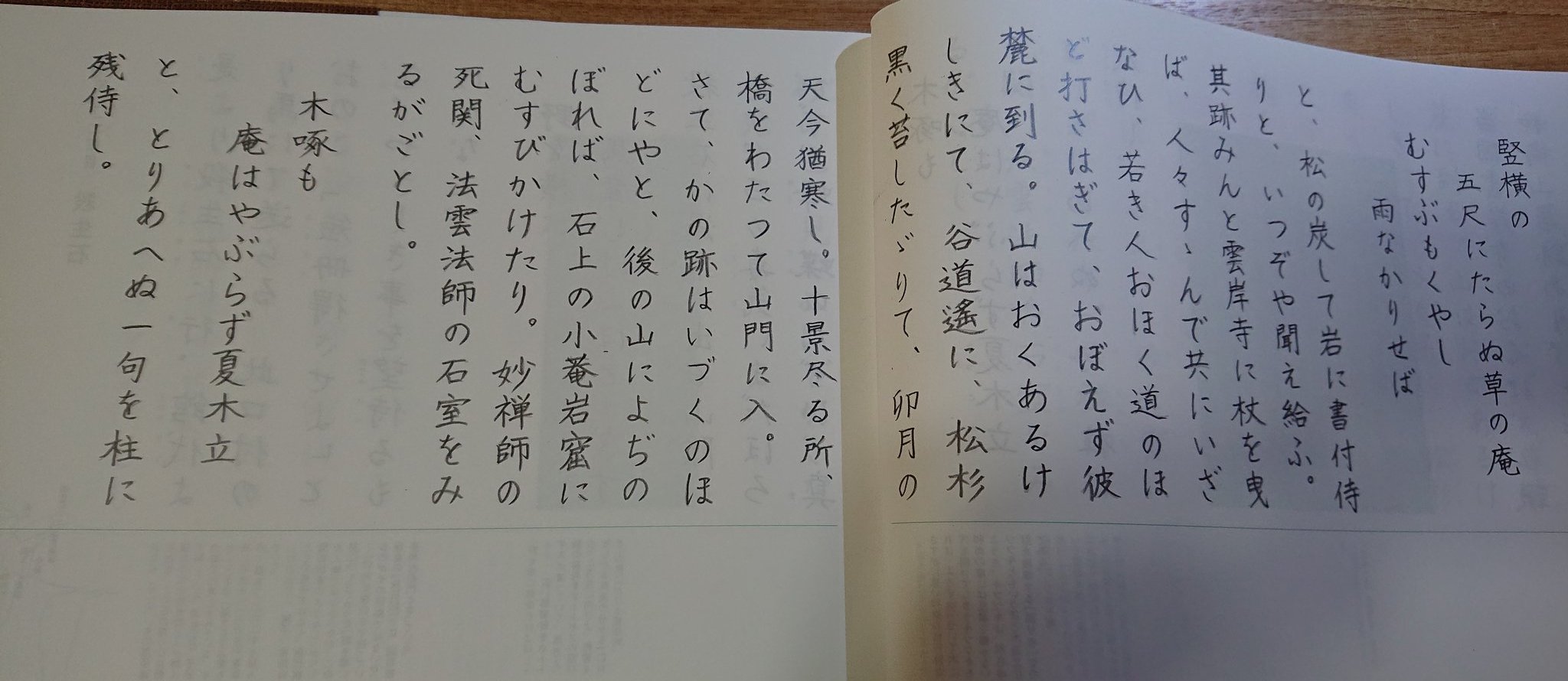 Oboro 12日目 殺生石 芭蕉に向かって 短冊得させよ って かなりずうずうしくないですか 笑 注釈にある 湯をむすぶ誓ひもおなじ岩清水 と 石の香や夏草赤く露あつし は曽良が作ったんじゃないかと言われていますよね 殺生見てみたいな 栃木