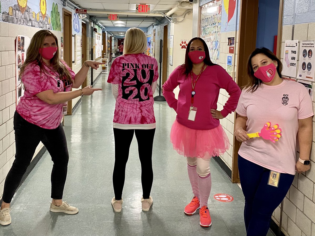 Hey <a href="/DerbyRedRaider/">Derby High School</a> &amp; <a href="/RedRaiderCT/">MaskedRedRaider</a>! Irving’s got your back! PINK OUT 2020! 💕🎀 #DerbyStrong