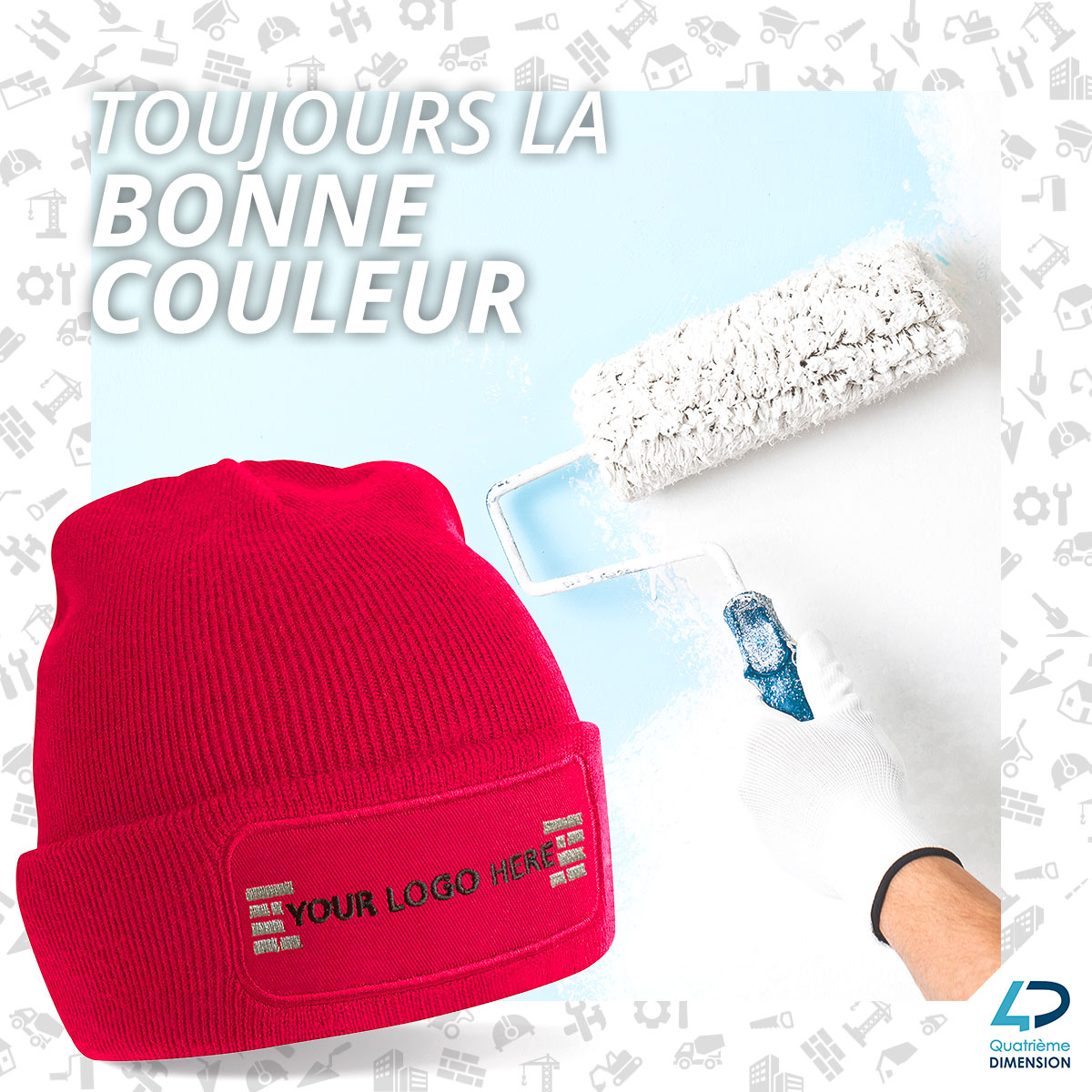4_Dimension's tweet photo. Mettre des murs en couleur, ça vous parle ? 🎨 Quatrième Dimension met de la couleur dans votre vie cette hiver avec le bonnet Beechfield disponible en 7 coloris ! 
______
Personnalisez vos bonnets avec le logo et/ou le nom de votre entreprise 👉 https://t.co/ngUmUoHCtq https://t.co/RldsBhLy4Y