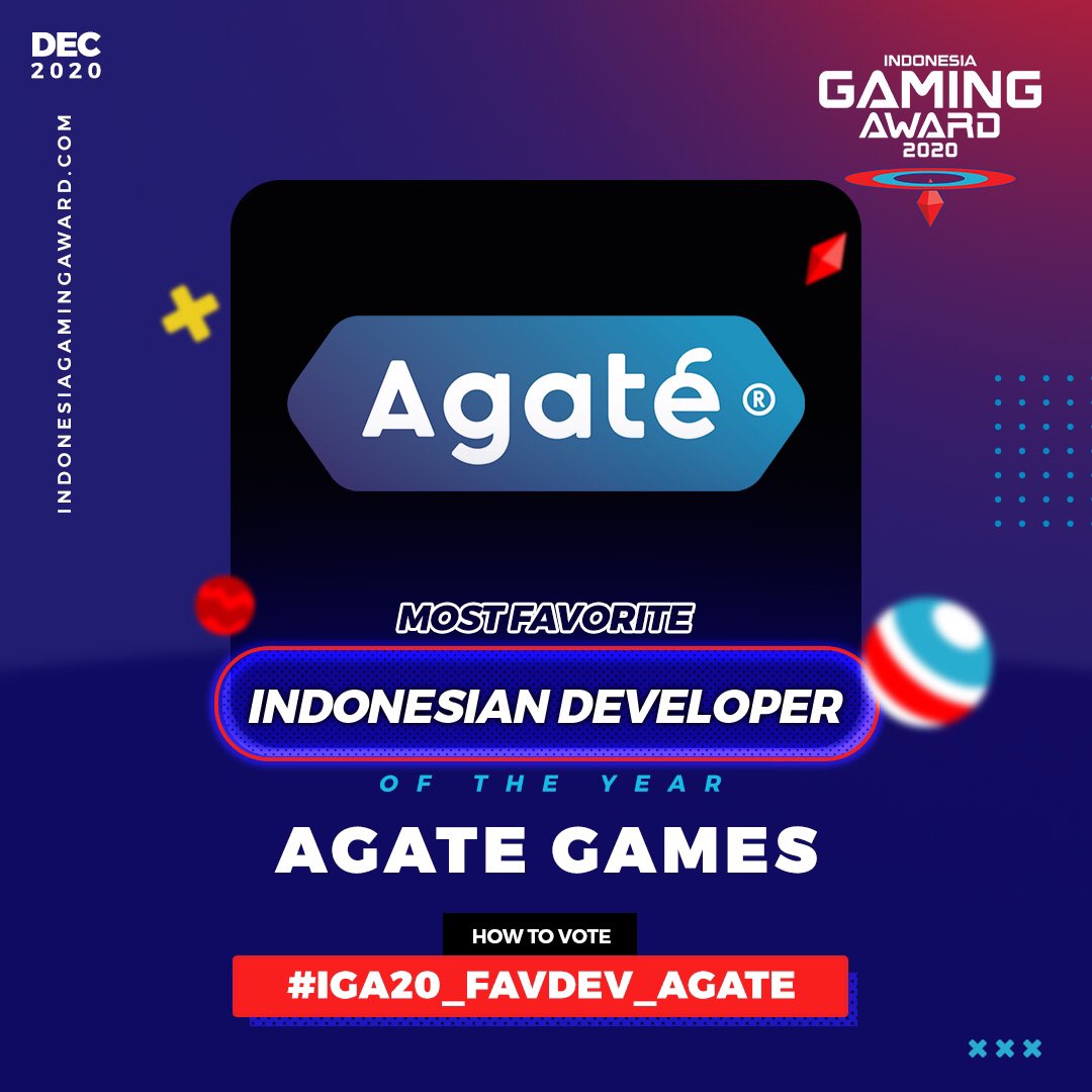exgcon's tweet photo. Inilah para nominasi untuk kategori The Most Favorite Indonesian Developer Of The Year di Indonesia Gaming Award 2020

Siapakah yang akan jadi “THE MOST FAVORITE” ? 
Ayo vote segera! Ajak semua sodara, teman, keluarga semua buat voting sekarang juga ya!

#EXGVerse #IGA20 https://t.co/q4utaOSQIJ