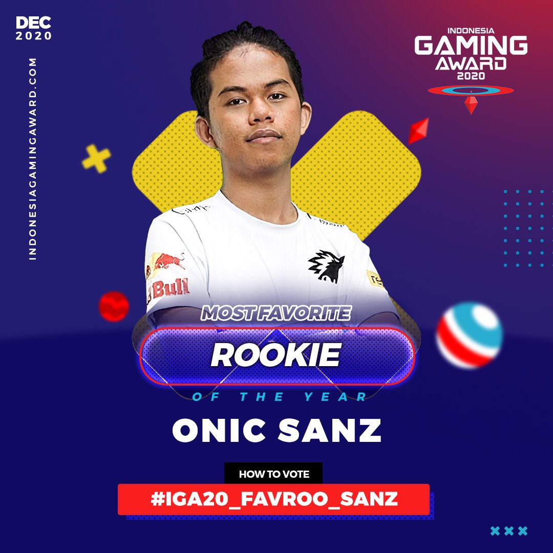 exgcon's tweet photo. Inilah para nominasi untuk kategori The Most Favorite Rookie Of The Year di Indonesia Gaming Award 2020

Siapakah yang akan jadi “THE MOST FAVORITE” ? 
Ayo vote segera! Ajak semua sodara, teman, keluarga semua buat voting sekarang juga ya!

#EXGVerse #IGA20 https://t.co/WvaQ9MQQEQ