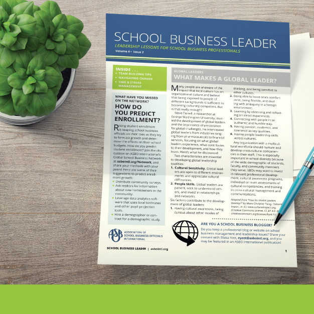 ASBOIntl's tweet photo. Need some encouragement? Looking for tips to improve your work-life balance and lead your district through difficult times? Read the October issue of School Business Leader for a dose of inspiration to keep you going! #ASBOSBL #ASBOMemberBenefit

https://t.co/pBihCKrO9e https://t.co/iySuk5Ikkx