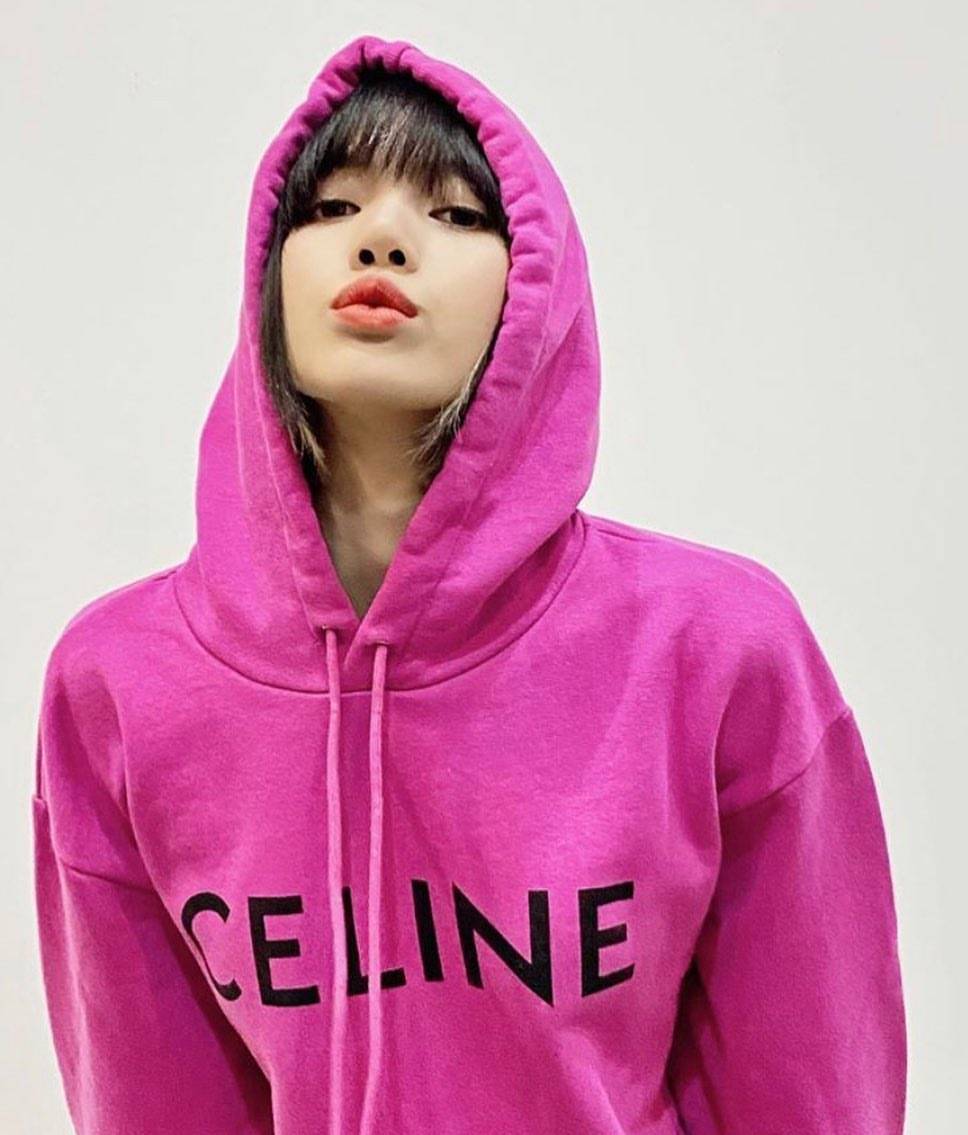 celine orange moletom com capuz