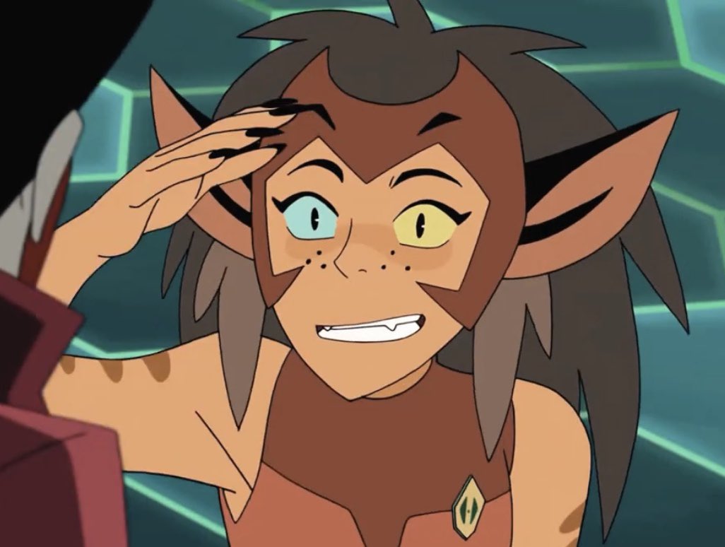 excitable and goofy s1 catra <3