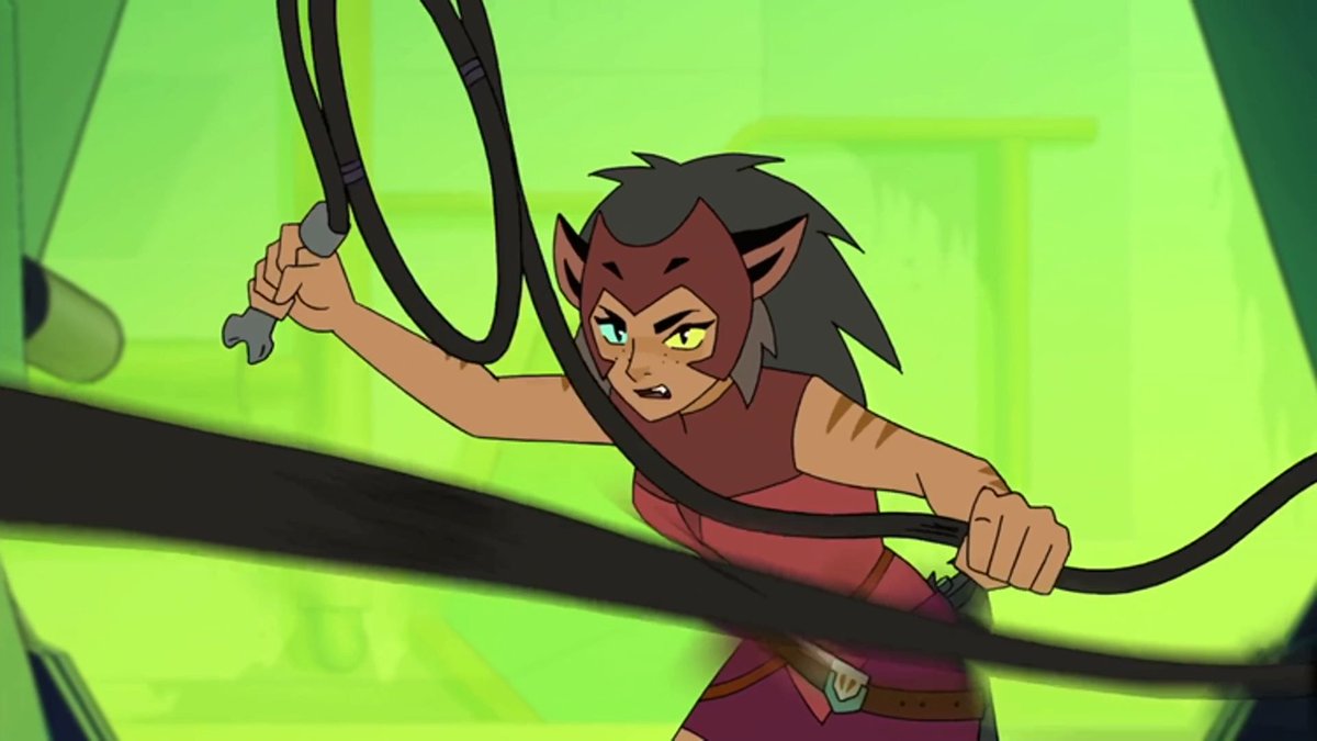 beating the shit out of people catra