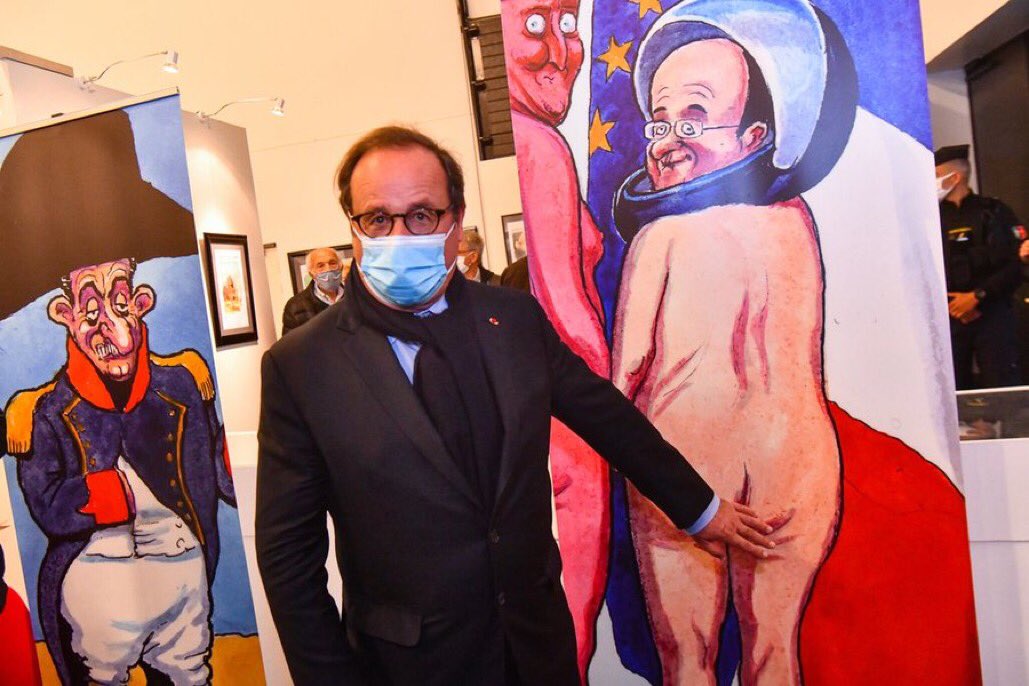 1bleupal's tweet photo. Le monde arabe: On va caricaturer vos présidents au nom de votre liberté d'expression vous verrez ce que ça fait 

Nos présidents: https://t.co/T7GhtBkxX4