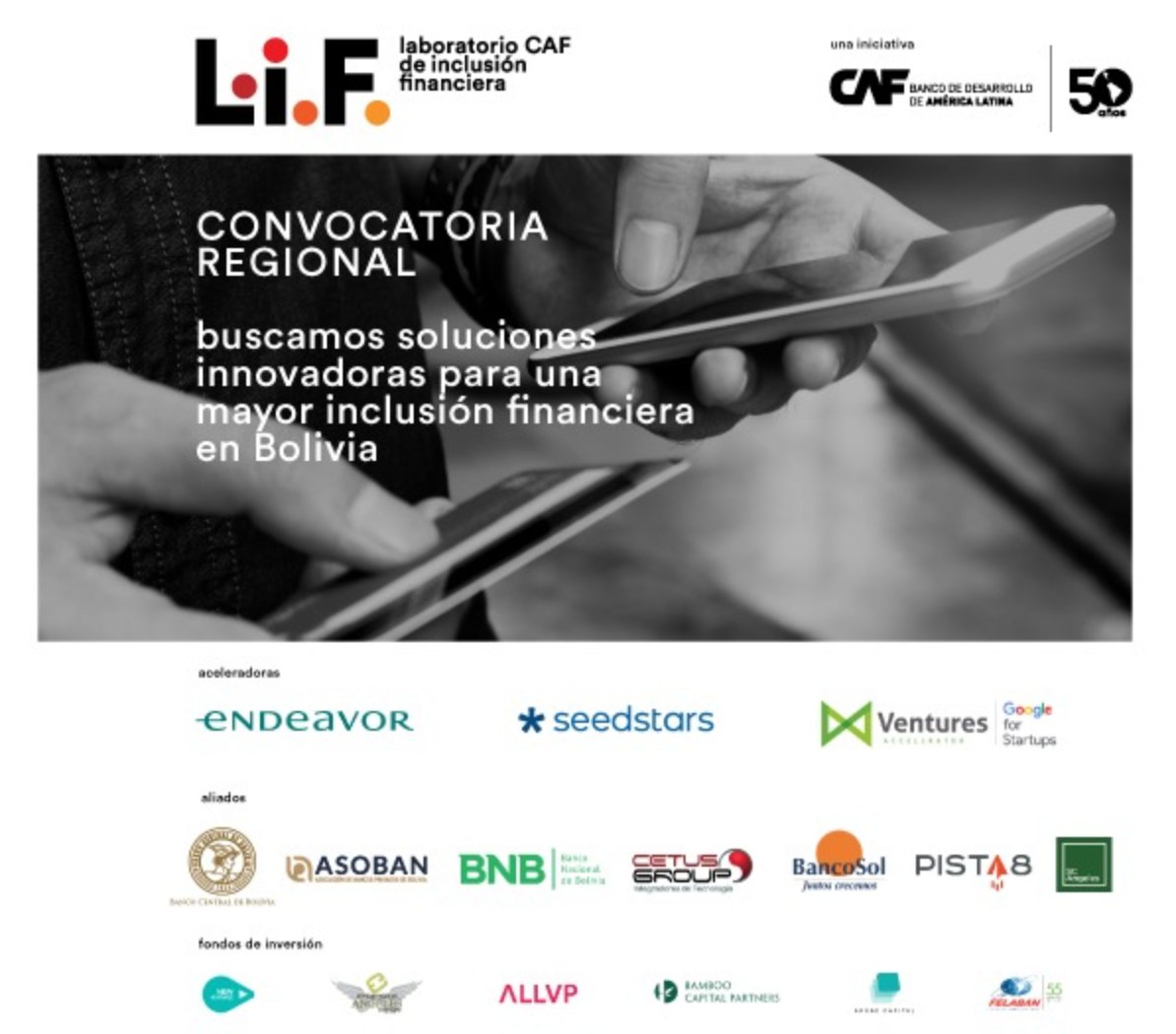 Estamos muy emocionados de colaborar con 
#LIF que impulsará soluciones que estén contribuyendo a mitigar los efectos del COVID-19 en colectivos vulnerables y PyMES. Las soluciones seleccionadas recibirán aceleración y financiamiento. <a href="/AgendaCAF/">CAF</a> 
caf.com/.../laboratori…