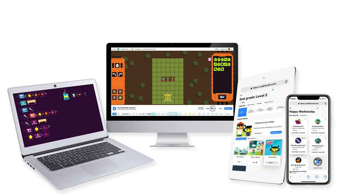 Eduscape's tweet photo. ubbu's award-winning coding platform empowers every teacher to integrate
computer science into the classroom. It features visual and text block coding, an easy-to-manage teacher dashboard, and runs on any device! Learn more: https://t.co/3ZWCYiTW0T
#RethinkLearning #ubbu #coding https://t.co/YyICEsBRgw