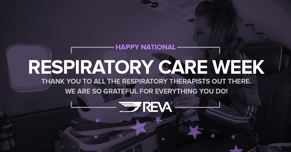 It's National Respiratory Care Week! 🎉and we want to send our heartfelt thanks to all the respiratory therapists out there. We are so grateful for everything you do!

#IAmRT #respiratorytherapy #RCWEEK20 #RespiratoryCareWeek #respiratorytherapists #RT #airambulance