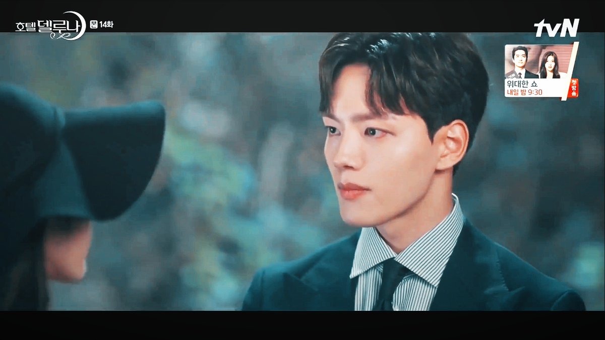 Even when he knew she is going to come back. He asked her twice before she went, because he wasn't ready to let her go yet  #HotelDelLuna