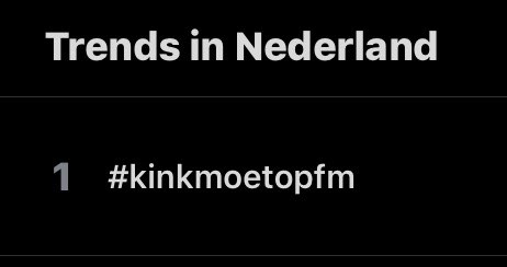 JasperLeijdens's tweet photo. Hoi. Welkom bij de kracht van @KINKpuntnl @MinisterieEZK 🖤🤍
#kinkmoetopFM https://t.co/8qyePTT0sC