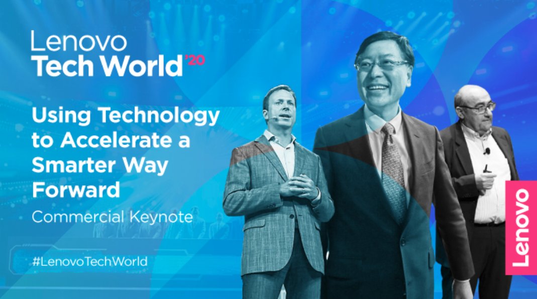 Join us today @ 11AM ET, for #LenovoTechWorld to learn how <a href="/Lenovodc/">Lenovo Data Center</a> will continue to be your most trusted data center partner, delivering solutions that provide Smarter Technology for All. #WeAreLenovo