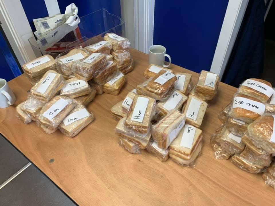 239 school meals packed and delivered to families who need them in Stalybridge and Tameside today. All done with donations and volunteers #ENDCHILDFOODPOVERTY <a href="/MarcusRashford/">MR14</a>