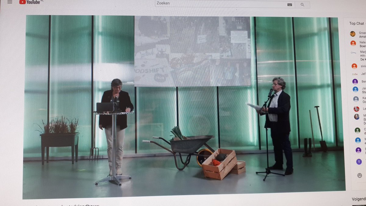 StadslandbouwDH's tweet photo. Bijeenkomst van Nederland en Vlaanderen, over Voedsel voor de stad, Land voor nieuwe boeren, Wat is een stadslandbouwinitiatief waard? En een boodschap van minister  #CarolaSchouten 
#MinLnv #DuurzaamDoor #SLBDH #NWstadslandbouw #VVGS #GemArnhem #Stadslandbouw https://t.co/8jj0hASuR0