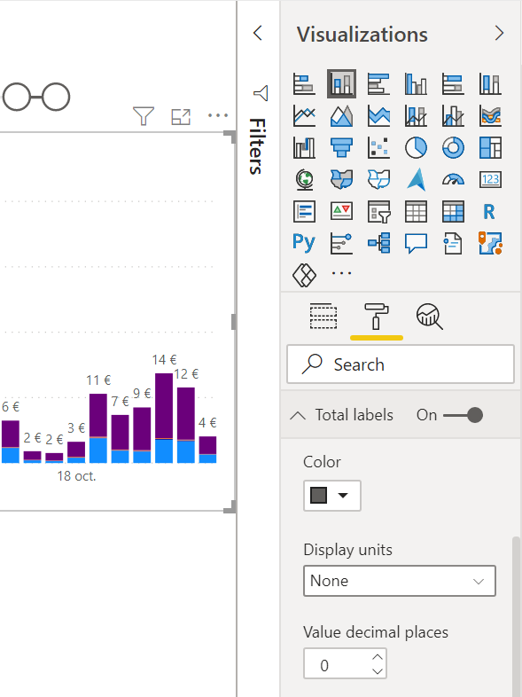 paulpeton's tweet photo. Total labels, je t'ai tant attendu :) #powerbi #stackedcolumnchart https://t.co/oSDCVwLjdw