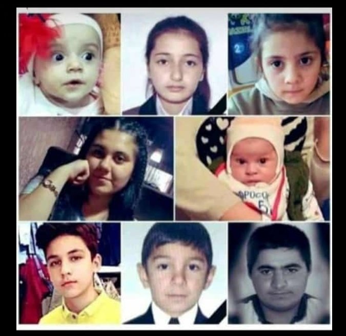 _Matanat_'s tweet photo. Bu körpələrin günahı nədir? Nə üçün raketin nə olduğunu bilməyənlər raket zərbəsiylə dünyasını dəyişirlər? 
#StopArmenianTerrorism 
#StopArmenianAggression 
#StopArmenianOccupation 
#PrayForBarda 
#PrayForGanja 
#KarabakhisAzerbaijan https://t.co/8yerSHI9j8
