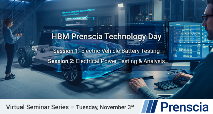HBMPrenscia's tweet photo. Next Tuesday, join us as guest speakers and HBK representatives deliver live presentations during two 90-minute sessions focused on electric vehicle battery testing and electrical power testing &amp; analysis.

Learn more and register: https://t.co/t07mLtclpf https://t.co/hvyOPHnzke