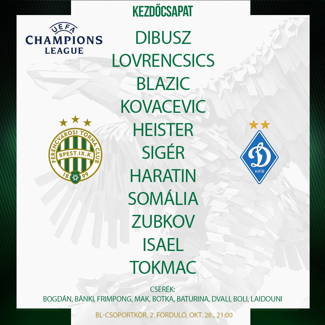 Ferencvárosi TC (@Fradi_HU) / X