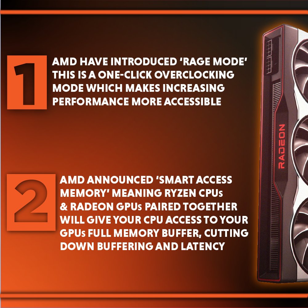 wepc's tweet photo. So now we have all the info - what did everyone think of the reveals from the #AMDevent? Here's 7 things we learned π
#Radeon6800 #PCgaming #PCbuild #PCtech #Nvidia #AMD https://t.co/5kbaay3FlF