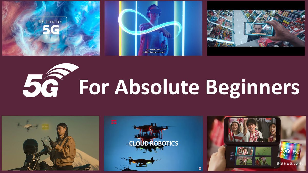 5Gtraining's tweet photo. Our 5G for Absolute Beginners course now has 5K+ students and 400+ reviews. Please pass on the link to anyone who is new to this field - https://t.co/a6FSBJLsb5

#Free5Gtraining #3G4G5G #5Gtraining #5Gcourses #5G #5GNetworks #5GNR #5GUseCases #Spectrum #UseCases #3GPP #ITU #SA https://t.co/6v670HopLW