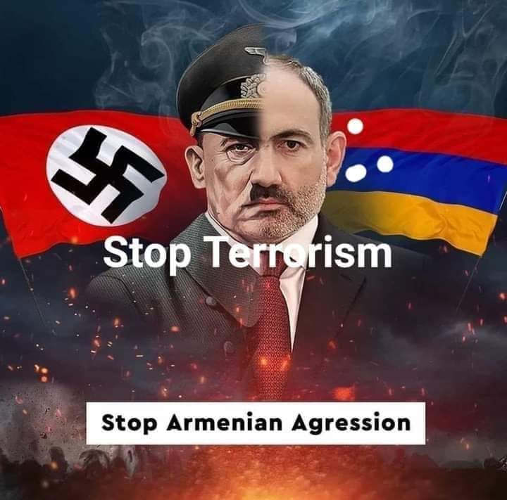 aytan_ma's tweet photo. #StopArmenianAggression
#StopArmenianVandalism
#StopArmenianTerrorism https://t.co/f74c5p0vVQ