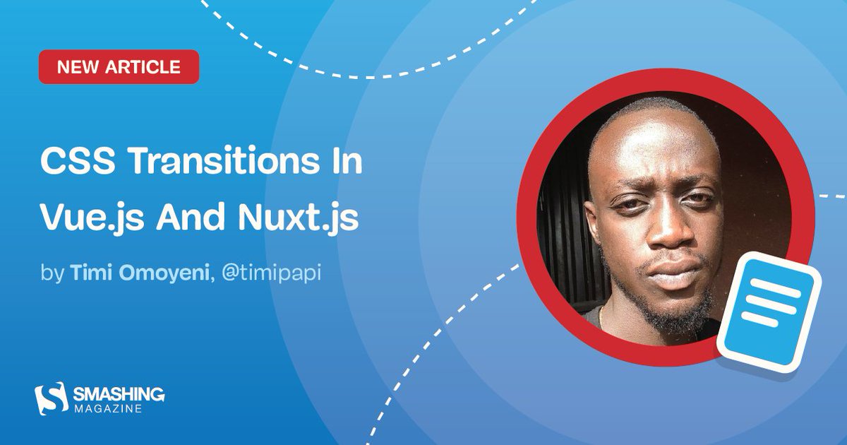 instazoid's tweet image. CSS Transitions In Vuejs And Nuxtjs #webdevelopment #CSS #csscoder #csscode #cssclass #csstutorials #cssskills #csstemplates #csscoding #csstyle
ow.ly/DiCI50BcabH