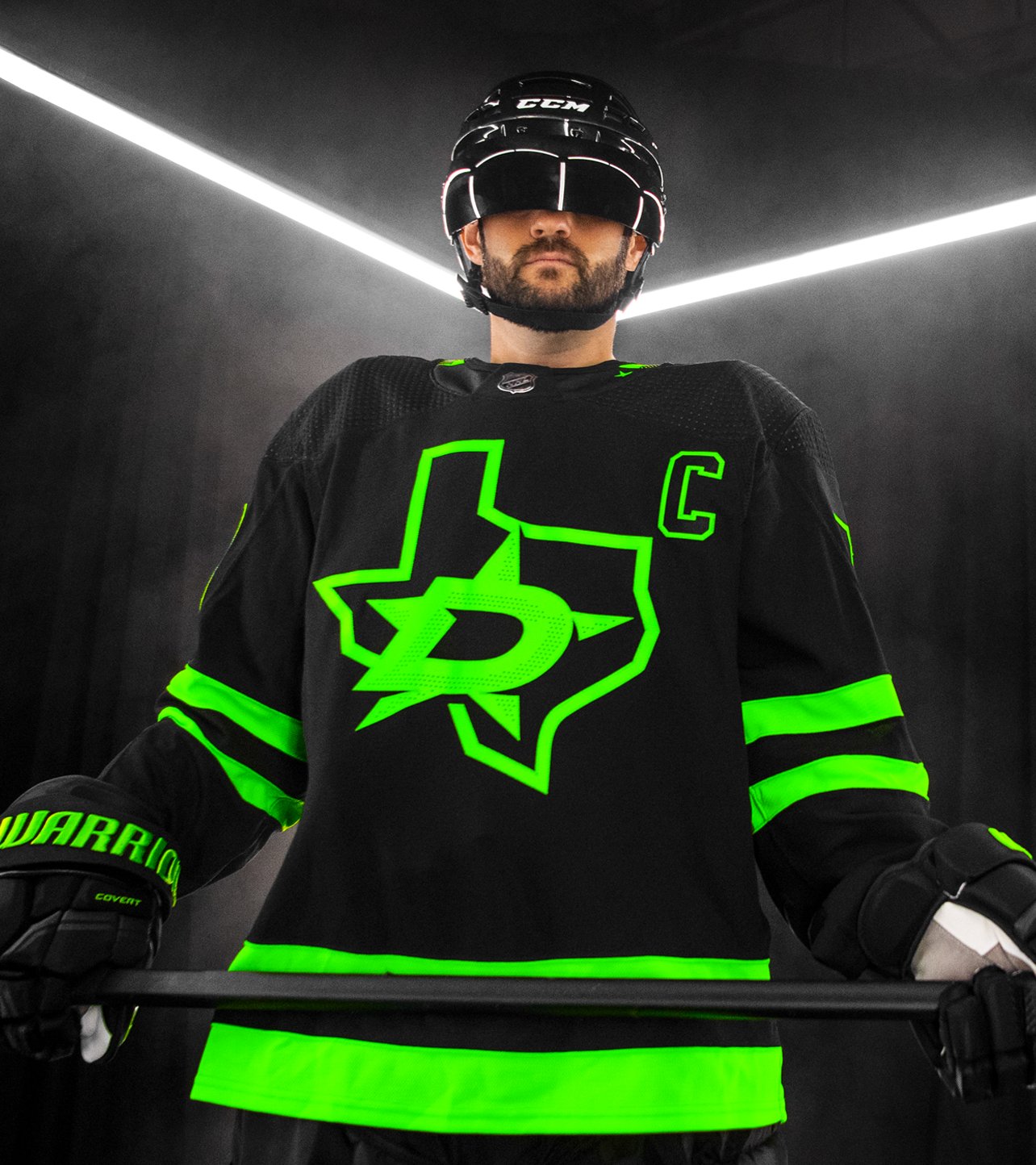 Dallas Stars unveil new black and neon green alternate jersey