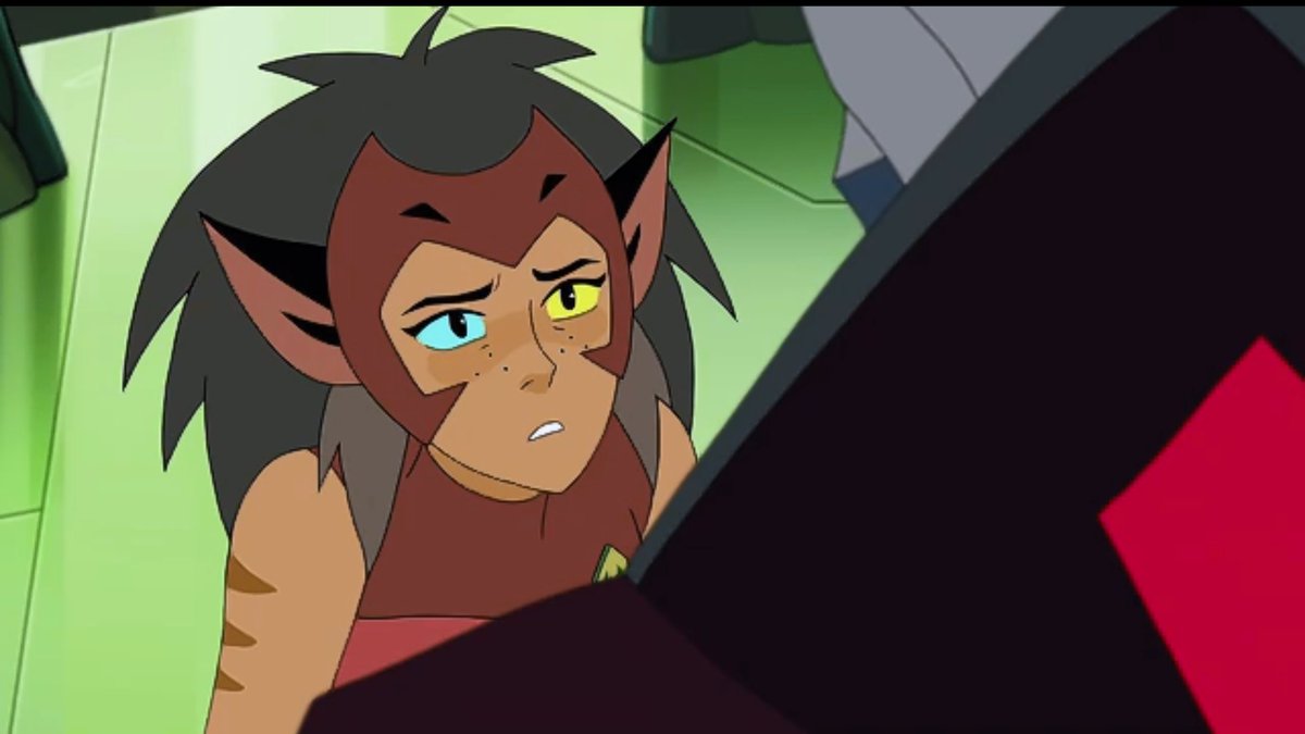 Season 2     "She is my prisoner"20: Despite being abused by SW Catra tries to convince Hordak that she is useful. To prevent her from being exciled. 21:Holding some sympathy towards her abuser.