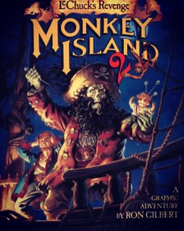 Bring it on… Have your rum at the ready and your voodoo dolls set up because here we go again in #monkeyIsland2 La Chucks revenge.
.

twitch.tv/skinselliott #consolegaming #consolestreaming #streaming #twitch #streamer #gaming #stream #oldschool #gamer #live #twitchaffiliate