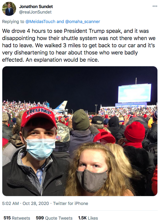 tvchiquita's tweet photo. Imagine being this motherfucking stupid, thinking a grifter would ever care about you. #TrumpGrifterInChief https://t.co/6SOjU1HY8J