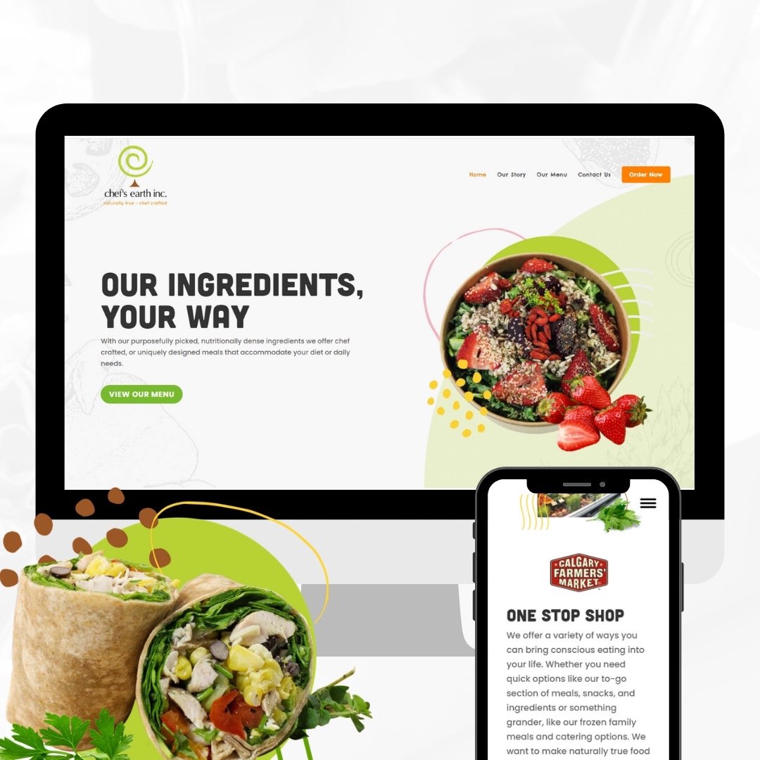 NewWave_SM's tweet photo. We love days like today Excited and proud to share the new website and marketing material created for Chefs Earth! The new website has a ton of awesome features including a custom online menu for easy ordering. We hope you enjoy the work as much as we did creating it! #MadeByNW https://t.co/MVAzzvZ6FQ